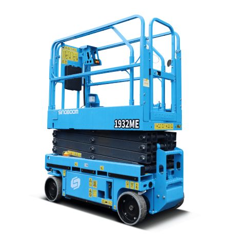 Piattaforma a pantografo Sinoboom 1932ME - Altezza lavoro 7,8 mt