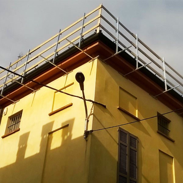 Parapetto in alluminio RSS Roof Safety System